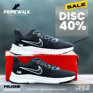 Mens running sports shoes grey ( সাইজ ৪০ )