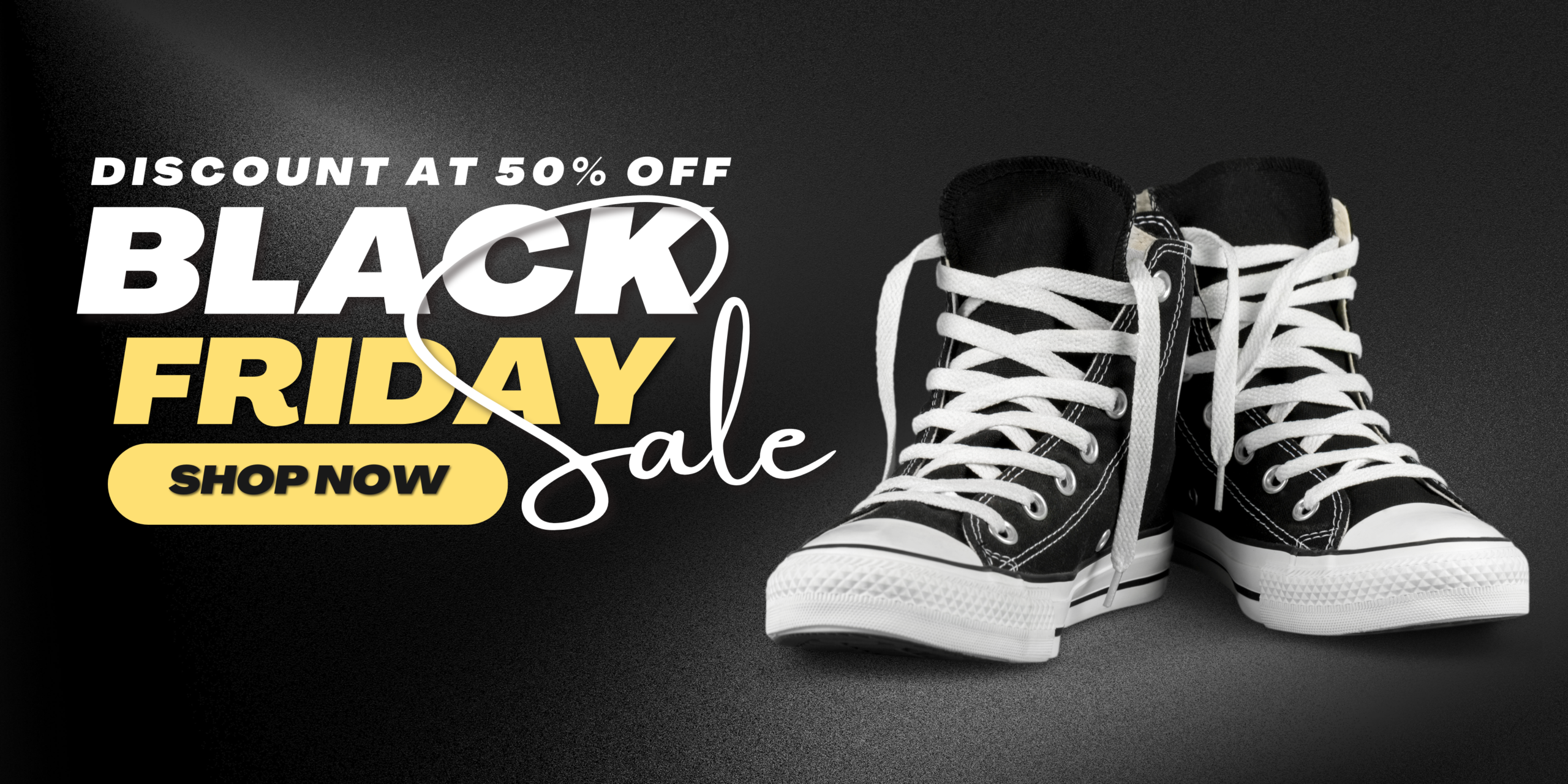 Black Friday Shoe Sale Banner